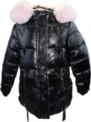 Geaca pentru fete Happy House KK2062N-152 Negru 