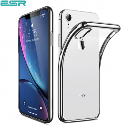 Husa slim ESR Eseential Twinkler iPhone XR Silver 
