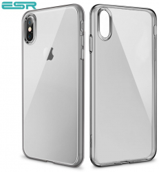 Husa slim ESR Eseential Zero iPhone X Clear Black 