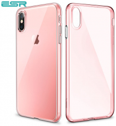 Husa slim ESR Eseential Zero iPhone X Pink Gold 