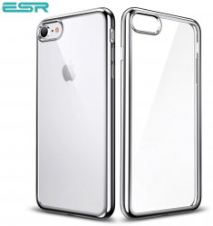 Husa slim ESR Essential Twinkler iPhone 8 / 7 Silver 