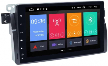 Navigatie Dedicata BMW Seria 3 E46 1997-2005 cu Android - 2+32 GB - Quad Core Radio DSP GPS USB RDS Bluetooth Internet WiFi Dual Zone Disp 