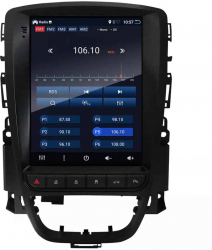 Navigatie Dedicata Opel Astra J 2010-2014 cu Android - tip Tesla &ndash 2+32 GB &ndash slot SIM 4G - Octa Core Radio DSP GPS USB RDS Blu 