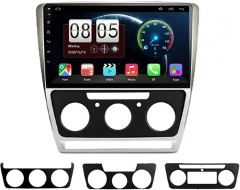 Navigatie Dedicata Skoda Octavia 2 Facelift FL 2009-2015 cu Android - Quad Core Radio DSP GPS USB RDS Bluetooth Internet WiFi MirrorLink D 