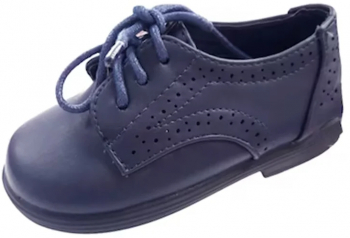 Pantofi ortopedici eleganti pentru baieti MRS S1523-20 Bleumarin 