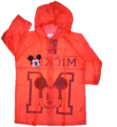 Pelerina de ploaie pentru copii E Plus M Mickey Mouse 014912-122-128 Rosu 