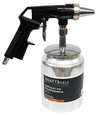 Pistol de sablat pneumatic cu rezervor KD10354 KraftProfesional 