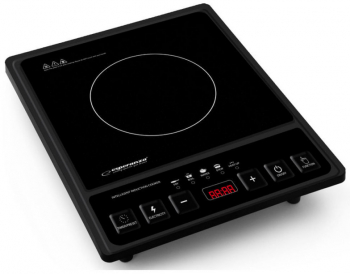 Plita cu inductie Esperanza Krakatau EKH005 2000W 80-270° C 5 functii Negru 