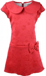 Rochita pentru fete Mini Junior 110-75RU 110 cm-9514 Rosu 