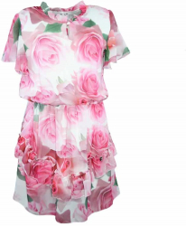 Rochita pentru fete Mini Junior IGM-36 Roz 
