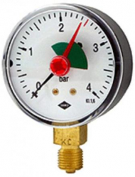 Termometru manometru 31A 1/2 diametru 80 mm Jako 1200035000 