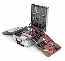 Trusa de scule 188 elemente Cutie din aluminiu KD314 