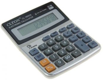 Calculator de birou 12 digits alimentare duala display LCD ABS 