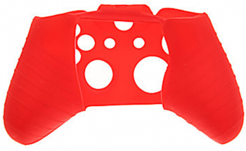 Husa de silicon rosie entru controller Xbox One 