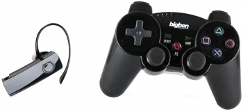 Set BigBen controller wireless si casca chat pentru PlayStation 3 