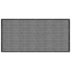 vidaXL Plasa de remorca negru 2 5 x 4 5 m HDPE 
