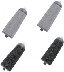 Set 4 Capete pentru Pila Electrica de Ingrijire a Calcaielor Crapate 2 Capete Fine si 2 Grosiere 
