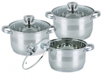 Set oale inox Bohmann 6 piese capace yena 