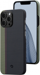 Husa de protectie Pitaka MagEZ 4 Aramida 600D pentru iPhone 15 Pro Max Overture 