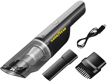 Aspirator auto fara fir aspirare umed si uscat negru 2x1800 mAh 120W Goodyear GY900315 