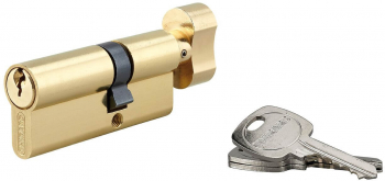 Butuc usa 30 x 50 mm cu buton STD 3 chei 