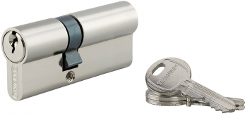 Cilindru 30 x 55 mm standard nichelat HG5 3 chei 