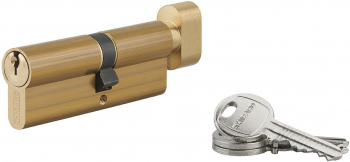 Cilindru 40 x 45 mm cu buton HG5 3 chei 