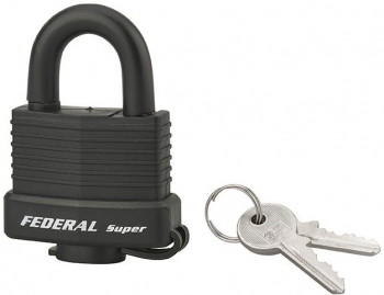 Lacat de exterior cu cheie 40 mm 2 chei - SP 