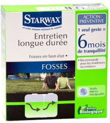 Pulbere mentinere si intretinere fose septice pe termen lung Starwax 