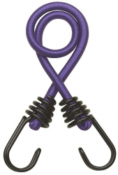Set 2 cabluri elastice 8 mm x 45 cm cu carlige THIRARD 