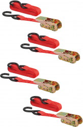 Set 4 chingi cu clichet si carlig 25 mm x 4 50 m THIRARD 