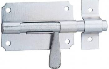 Zavor usa sau poarta aplicat bolt rotund 12 mm zincat THIRARD 