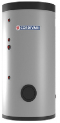 Boiler 1000L cu 2 serpentine Polywarm CORDIVARI cu flansa pentru curatare si inspectie 