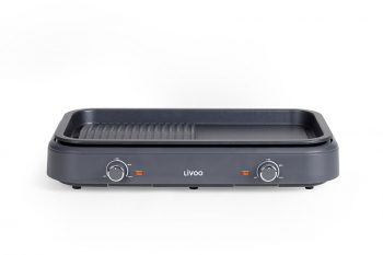 Grill electric cu 2 suprafete de gatit Livoo DOC289 1750 W 