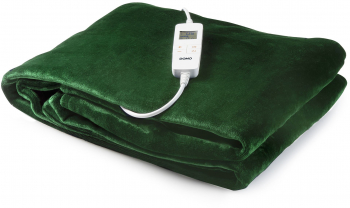 Patura electrica verde Domo DO640ED Dimensiuni 160 x 180 cm 