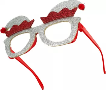 Ochelari de Craciun Elf AC-621-175-Argintiu 