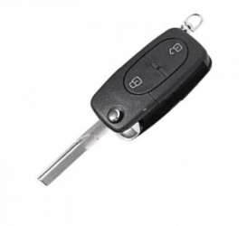 Carcasa cheie pentru Audi 2 but complecta cu electronica si cip 433 mhz 