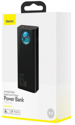 Baterie Externa 30000mAh - Baseus Amblight Digital Display (PPLG000101) - Black 