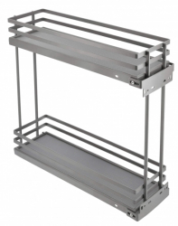 Cos Jolly MOVIXPRO antracit corp mobilier 300 mm glisiera laterala cu extractie totala si amortizare 