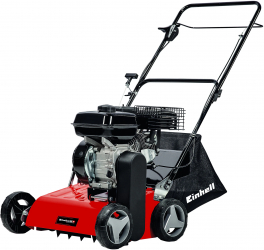 Scarificator pe benzina Einhell GC-SC 4240 P putere 5.6 CP 4.2 KW 212 cmc motor 4 timpi latime lucru 40 cm 8 trepte de lucru18 cutite 