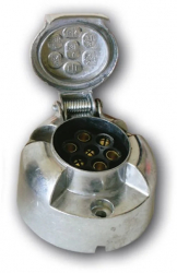 Priza 12V 7 Pini Aluminiu Hico 