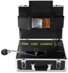 Camera inspectie endoscop Vevor Profesional Monitor 7 inch 480p Lungime 30 m IP68 pentru canalizari 