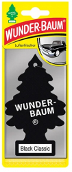 Odorizant auto bradut WUNDER-BAUM BLACK CLASSIC