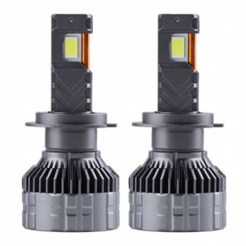 Set 2 LED-Uri Auto Techstar® P18 H7 300W 45000 Lumeni 6500K 12-24V Unghi Fascicul 360° CSP 4575 Canb 