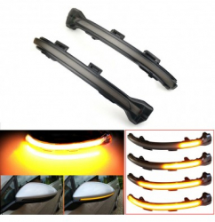 Set 2 Semnalizari Led Oglinda Dinamice fumurii pentru VW Golf VII Touran 2 Jetta MK7 