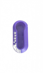 Husa pentru carcasa chei Fiat violet 