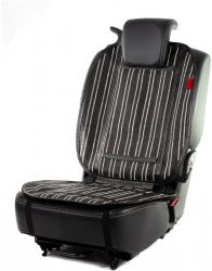 Husa Protectie Scaun Cool Confort Pro Negru Alb