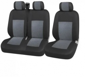 Huse scaune auto dedicate CITROEN JUMPY 2016-2023 2+1 - Umbrella 