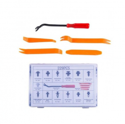 Set cleme de fixare din plastic universale 229 piese 