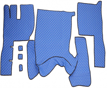 Set Covorase Piele Ecologica Truck Umbrella Pentru Volvo Fh12 2005-2011 Manual Albastru Tip 1 